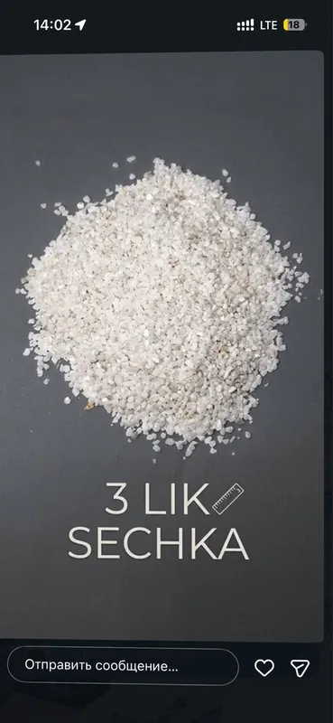 Mramorni kroshka, Mikro kalsit, Qora, Travertin, Talk, Mel, 4