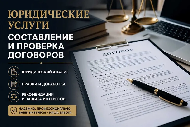 Составление и юридическая проверка договоров и документов Составление и юридическая проверка договоров и документов