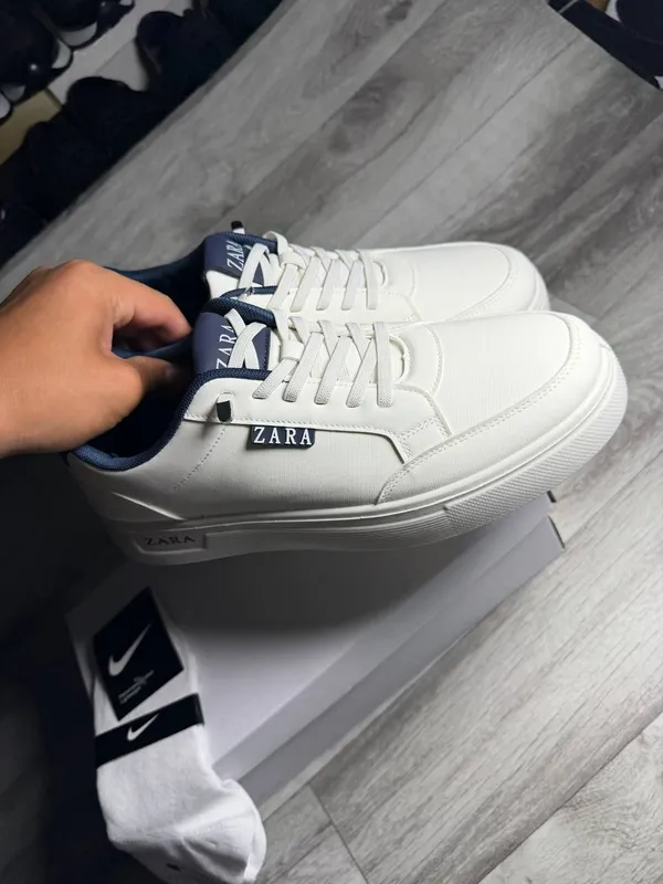 Белые кроссовки ZARA 3 Белые кроссовки ZARA 3