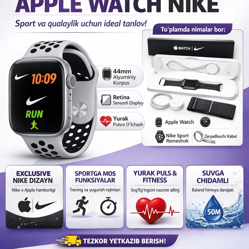 Aqlli soat 44 mm (sport versiya) — фото 4