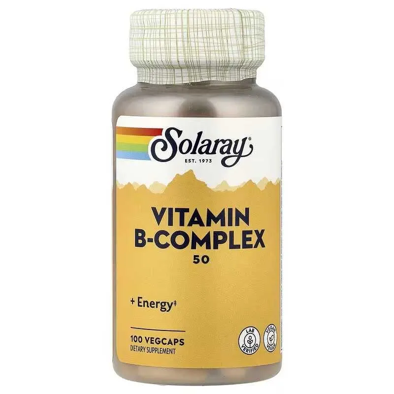 Solaray Vitamin B-Complex Комплекс витаминов группы B 100 — фото 2