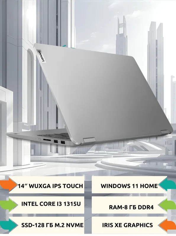 Noutbuk Lenovo Flex5 14IRU8 14", Win11S — фото 3