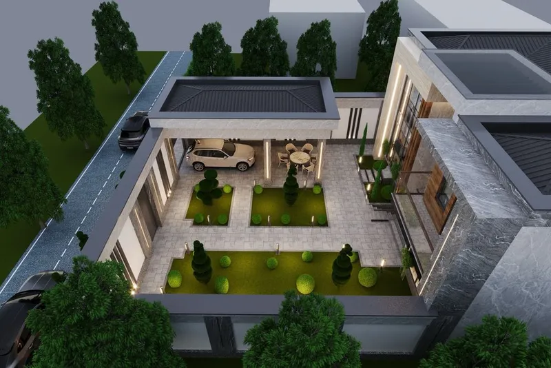 Продаётся дом 2- этажный HI-TECH Янги Узбекиситон, Миллий бог — фото 1