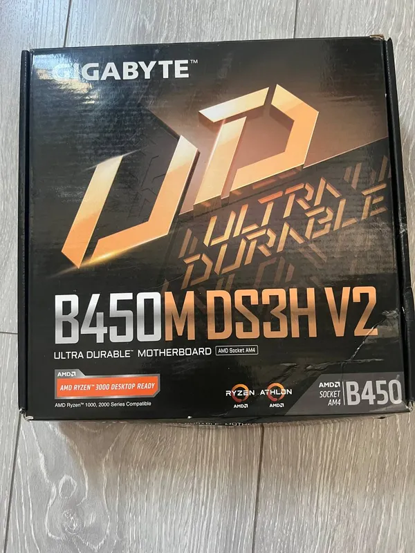 Gigabyte B450M DS3H V2 + Ryzen 5 2600X 1 Gigabyte B450M DS3H V2 + Ryzen 5 2600X 1