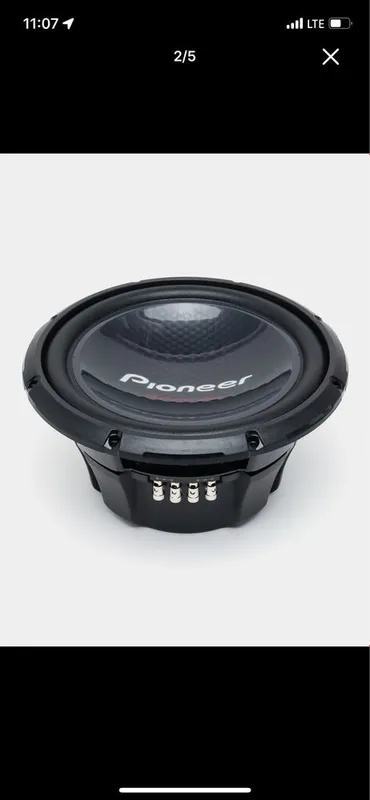Pioneer TS-W310D4 сабвуфер 1400W 12 dyum kuchli bass 3 Pioneer TS-W310D4 сабвуфер 1400W 12 dyum kuchli bass 3