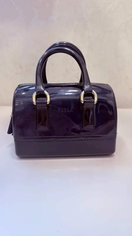 Furla Candy Bag Mini в красивом темно-синем цвете.