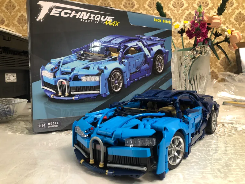Конструктор Technic Bugatti Chiron. — фото 8 Конструктор Technic Bugatti Chiron. — фото 8