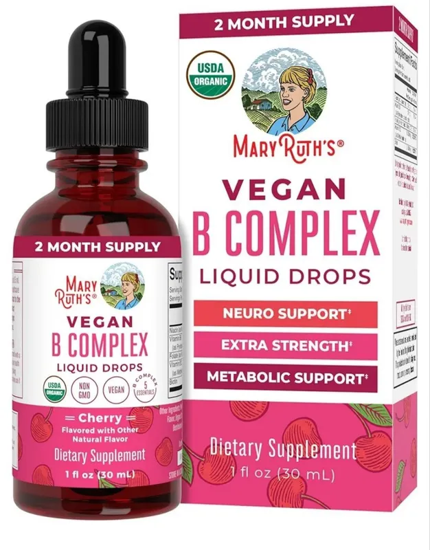 B complex,б комплекс,mary ruths,b6 b12 b1