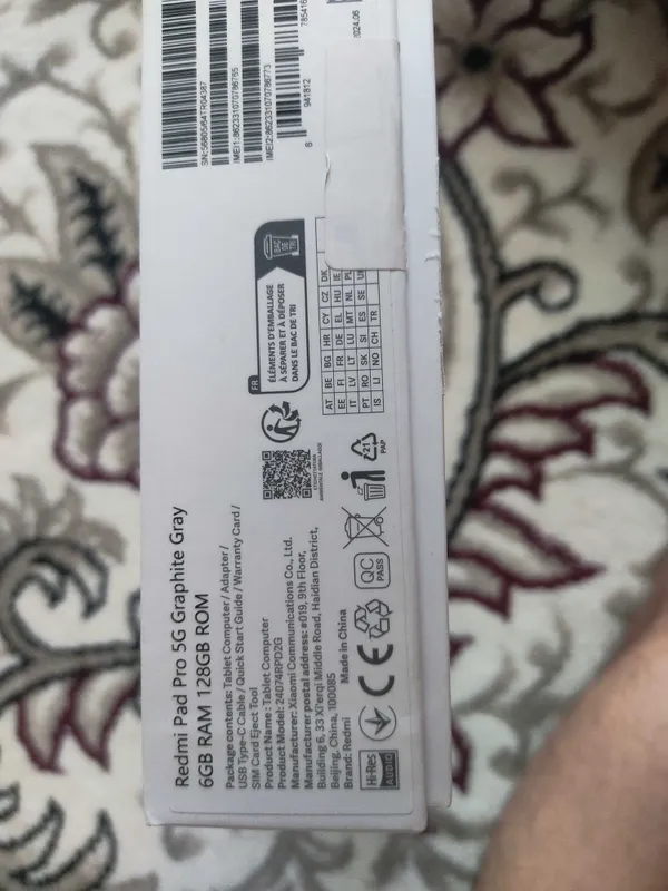 Planshet Redmi Pad pro 5g 5 Planshet Redmi Pad pro 5g 5