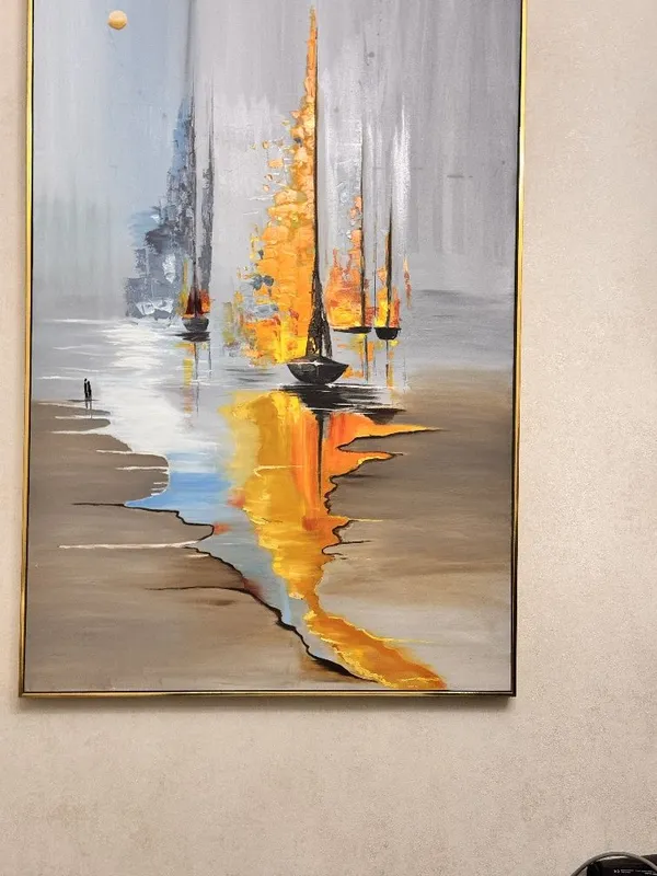 Большая картина 120×100 «Тихое сияние» — современная абстракция, 6 Большая картина 120×100 «Тихое сияние» — современная абстракция, 6