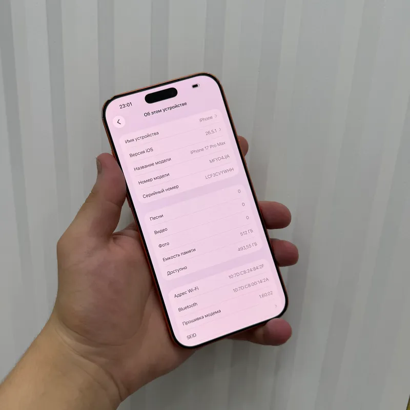 iPhone 17 ProMax 512Gb Orange Akk: 98% Kelwamiz — фото 1