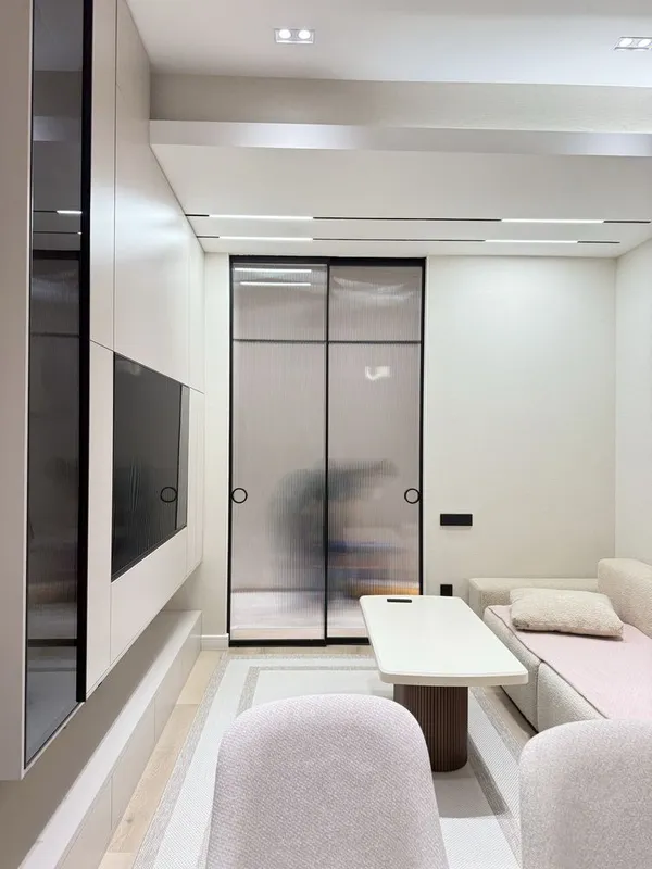 Стеклянные раздвижные системы | Двери купе Surma Loft Eshik 3