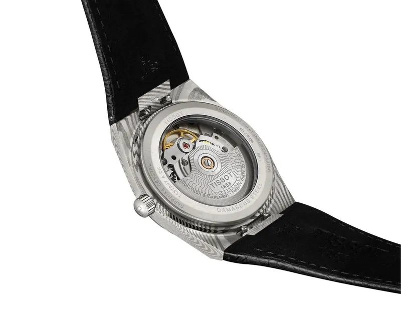 Швейцарские часы TISSOT PRX Powermatic 80 Damascus, механика — фото 6