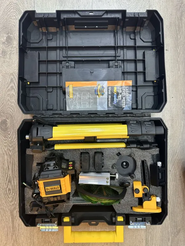 Лазерный уровень Dewalt 4D 360° 16 линии. Lazerniy — фото 1