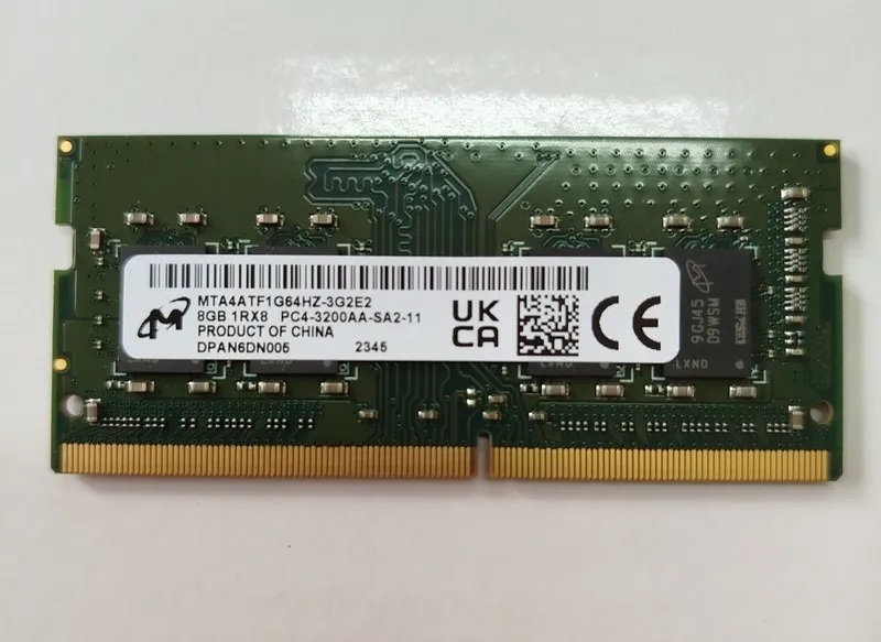 DDR4 8gb 3200mhz sodimm