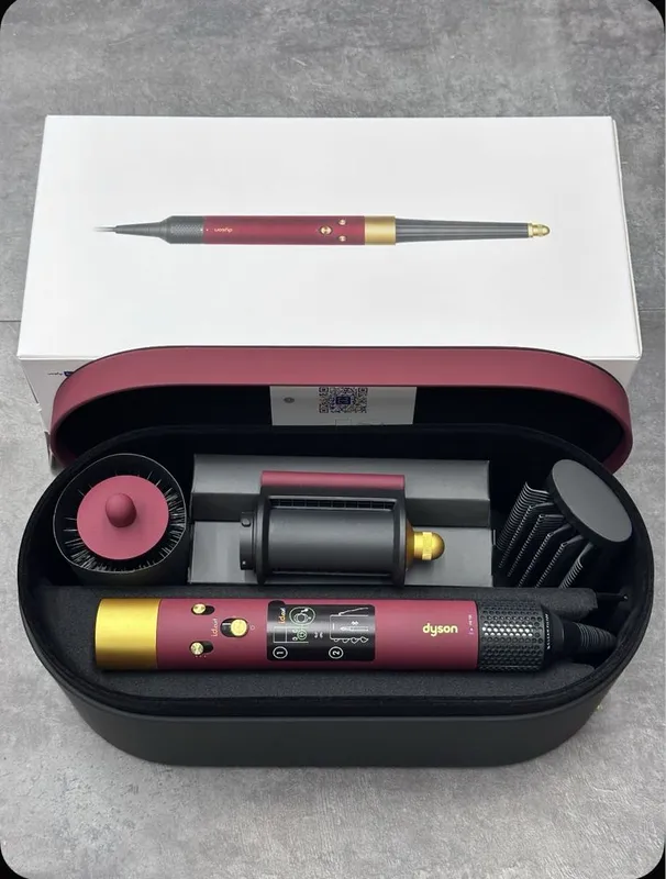 Стайлер. Hs 08 Dyson.Red velvet. Vinca blue. Ceramic pink. — фото 4