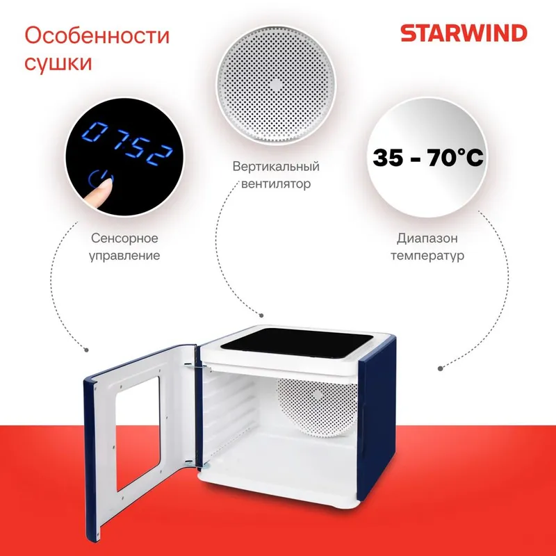 Фруктосушилка STARWIND D9534 5