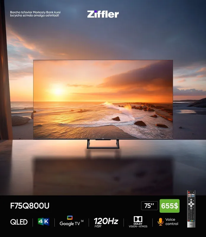 Ziffler TV F75Q800U