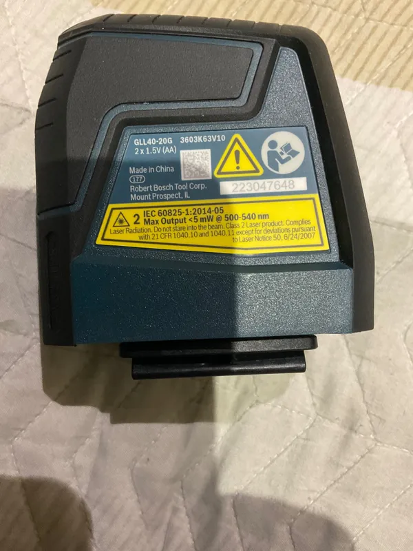 Лазерный нивелир Bosch Professional GLL40-20G — фото 3