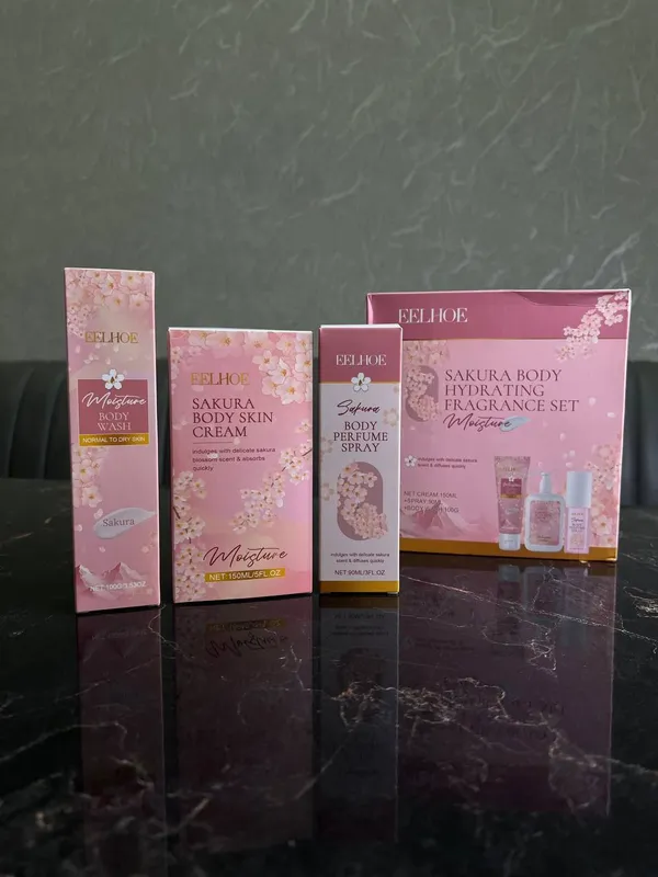 EELHOE brendididan original Sakura Body Set 3 in 1