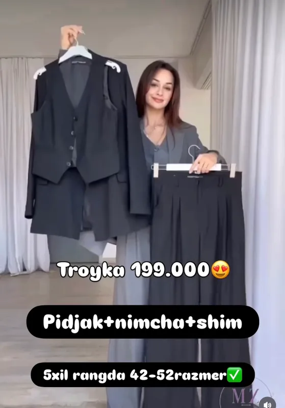 Pidjak nimcha shim yozgi/тройка летний