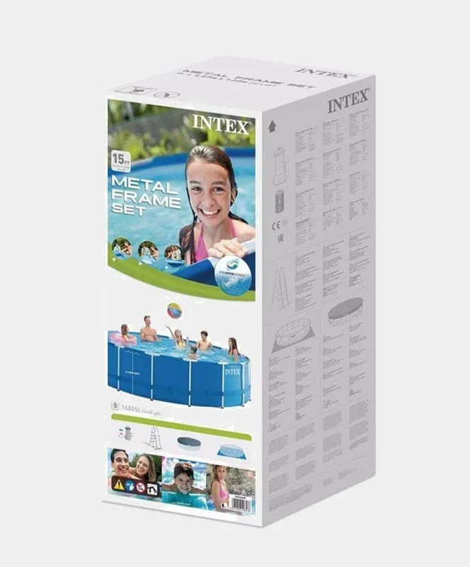 Каркасный бассейн 457×122 INTEX Original basseyn stoyka baseyn BESTWAY — фото 2