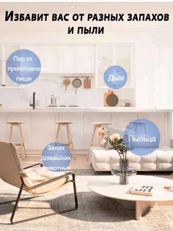 Очиститель воздуха Xiaomi 4 lite Havo tozalagich — фото 3