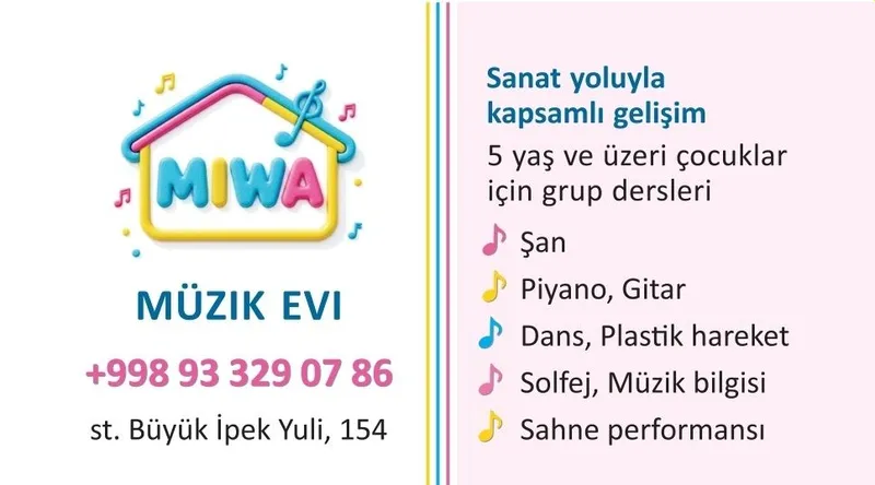 MIWA- Музыкальный кружок для детей от 3 лет — фото 1