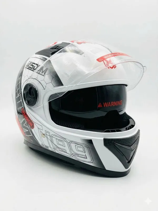 WISDOM N199 Motosikl va Skuter Kaskasi (Full-face) — фото 1