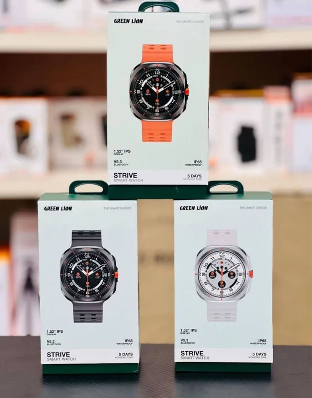 Green lion smart watch • классик • спортивный • амолед • сим картой — фото 3