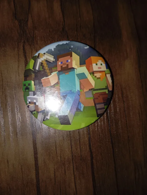 58 mm «Among Us» va «Minecraft» nishoni 3 58 mm «Among Us» va «Minecraft» nishoni 3