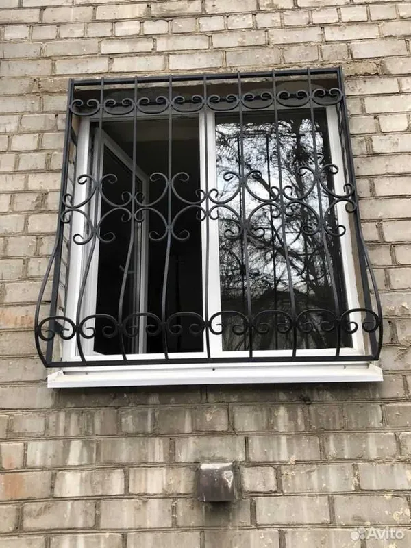 Решётки на окна, Arzon panjara kovka temir карниз козырек ограда навес — фото 3