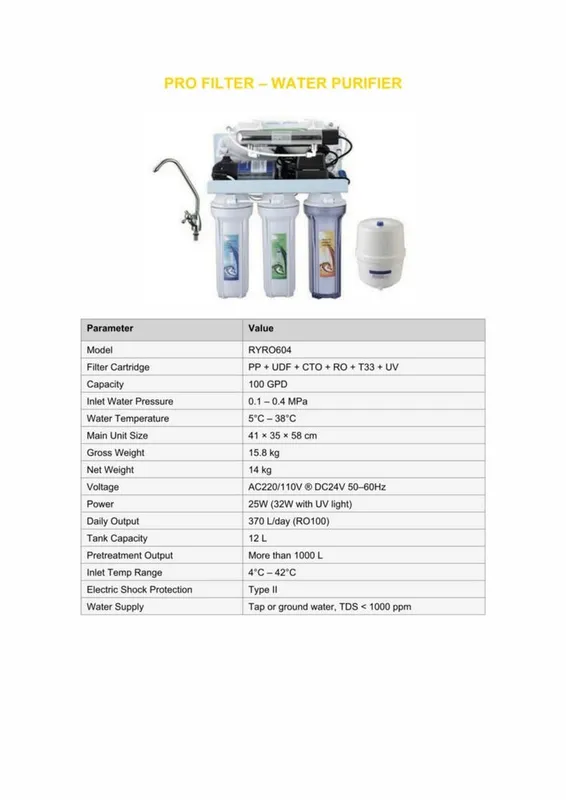 Ro system Pro filter — фото 3