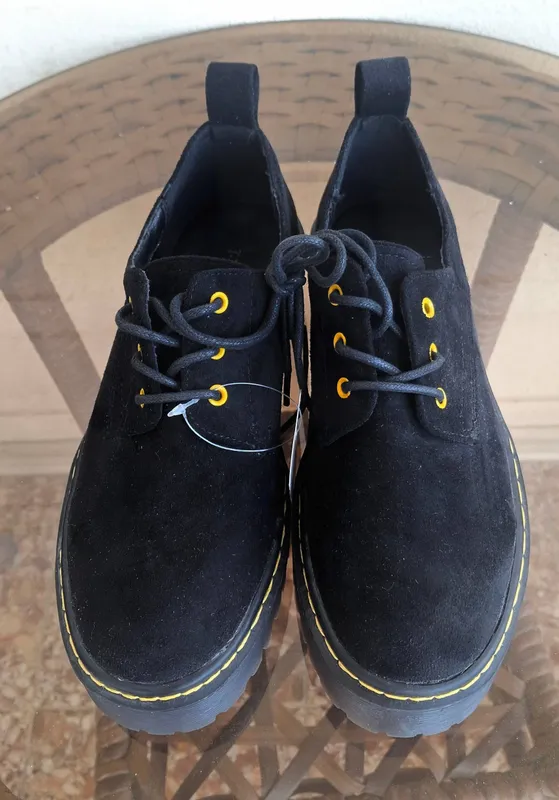 Чёрные туфли (в стиле Dr. Martens) 3