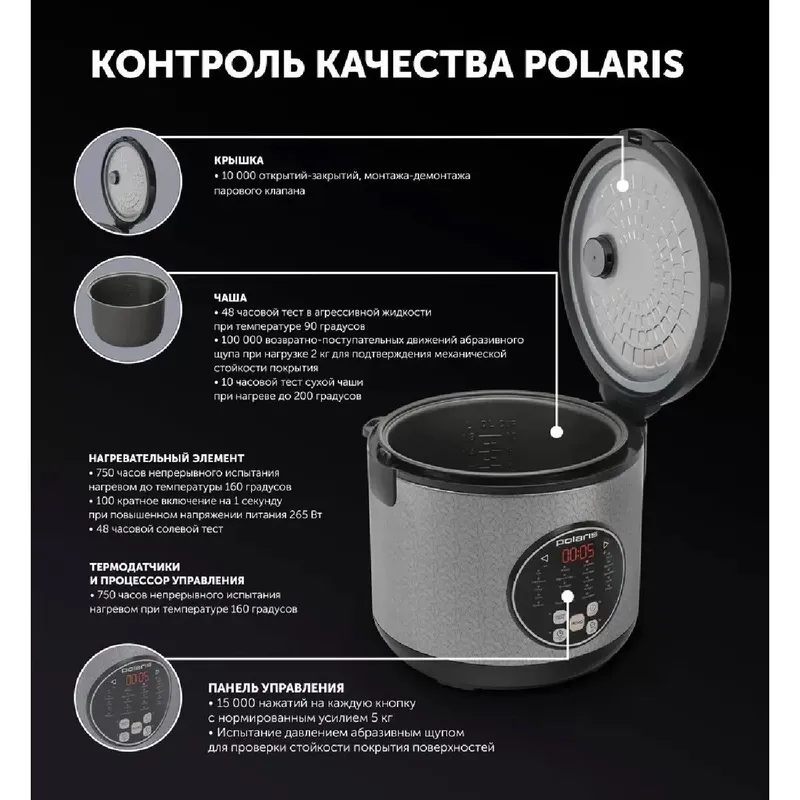 Мультиварка Polaris PMC 0365AD — фото 3