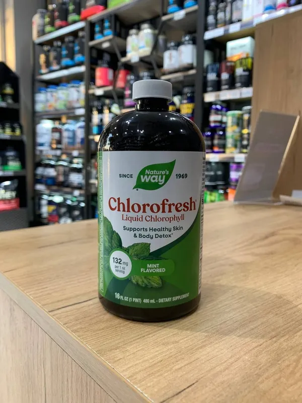 Nature's Way Chlorofresh Mint 480 мл | Жидкий хлорофилл