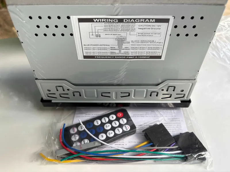 Автомагнитола Bluetooth | USB | TF | AUX | FM | 1DIN 3 Автомагнитола Bluetooth | USB | TF | AUX | FM | 1DIN 3
