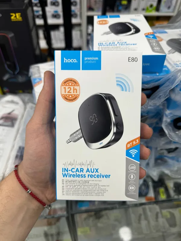 Блютуз адаптер Hoco e80 BT 5.3