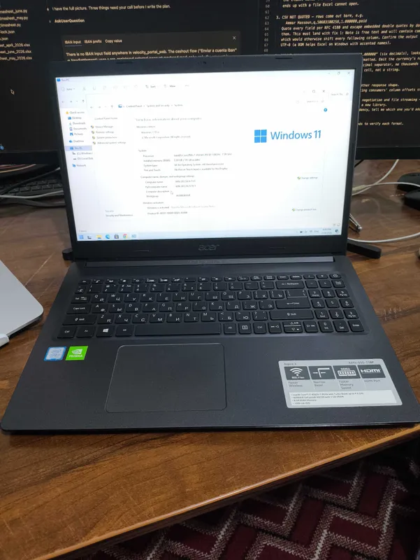 Acer Windows 11 8GB RAM/128GB SDD/1TB HDD 1 Acer Windows 11 8GB RAM/128GB SDD/1TB HDD 1
