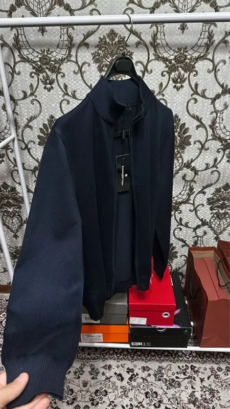 Кардиган темно синий M-3xl 3 Кардиган темно синий M-3xl 3