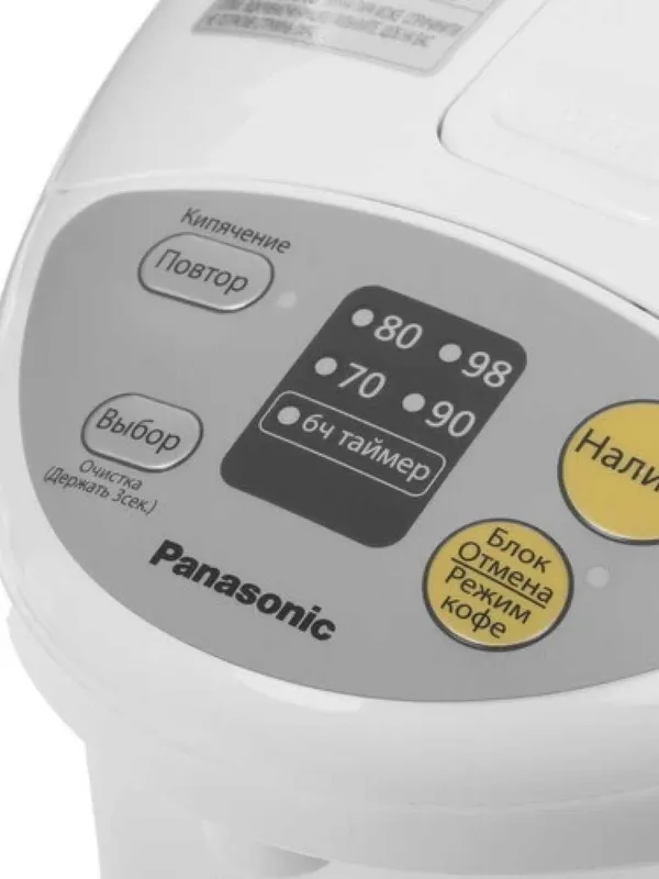 Термопот Panasonic NC-EG4000WTS 4.0 л | Японский бренд | 3 года — фото 6