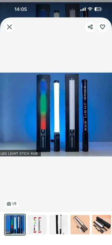 RGB Led tayoqcha - led палка (rgb light stick) 3