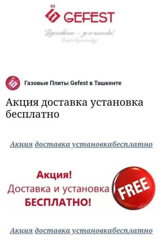 Газовая плита Gefest Модернизированного типа с конвекцией Доставка — фото 1