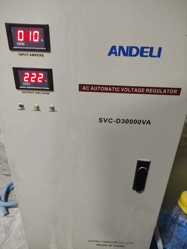 Продается стабилизатор 30 kva Andeli