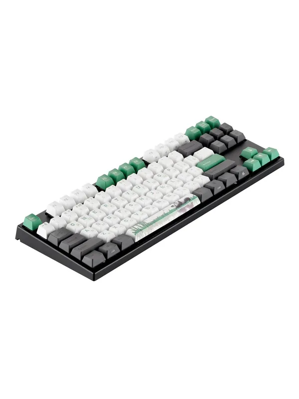 Клавиатура механическая Varmilo VEA87 Panda R2 87Key, Cherry MX Red, USB-A, EN/RU, White LED — фото 2