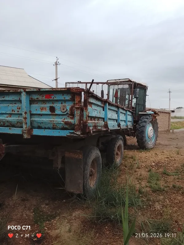 Тирактор тиличкаси билан