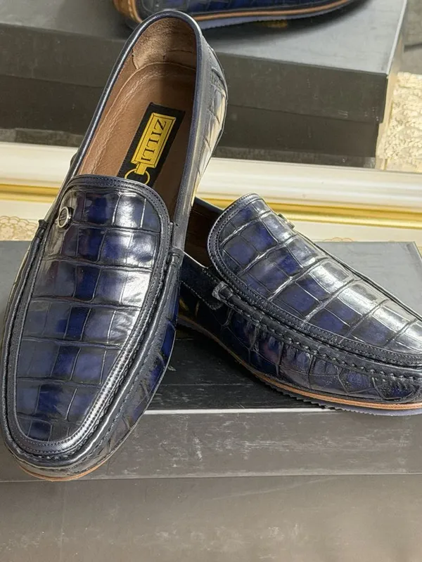 ZILLI — Premium tufli | Ko’k rang | 41-razmer 1