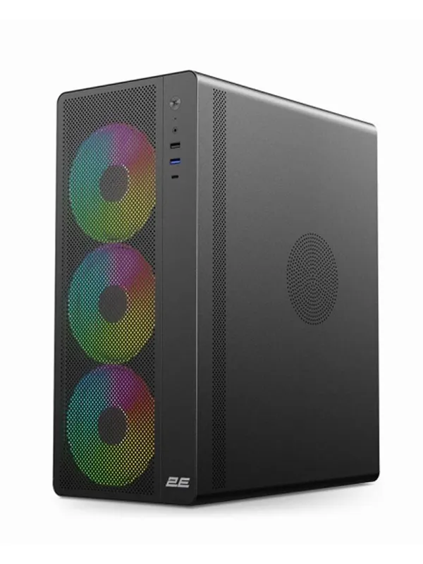 Компьютерный корпус 2E Gaming 2E-V510B (Credo Plus) с блоком питания 600 Вт