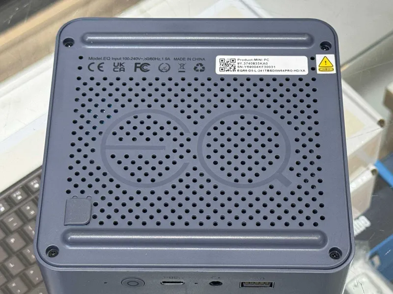 Beelink EQR6 mini-kompyuteri, Ryzen 9 6900HX, RAM 24 GB, SSD M.2 1 TB, Radeon Graphics 4 GB 6 Beelink EQR6 mini-kompyuteri, Ryzen 9 6900HX, RAM 24 GB, SSD M.2 1 TB, Radeon Graphics 4 GB 6