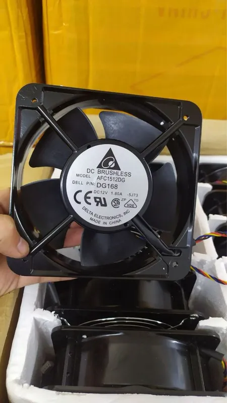 Вентилятор для ASIC Delta ACF1512DG 150×150×50 мм, 12V, 1.8A 4 Вентилятор для ASIC Delta ACF1512DG 150×150×50 мм, 12V, 1.8A 4